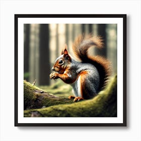 Squirrel Hd Wallpaper 1 Poster