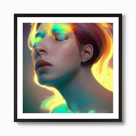 Glow In The Dark Art Print