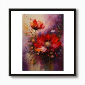 Red Rose Art Print