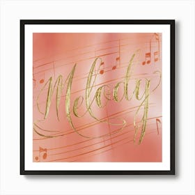 Melody Art Print