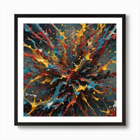 Explosion Art Print