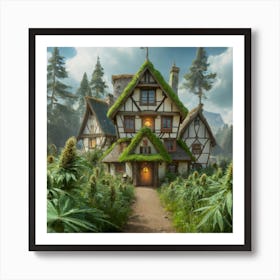 House In The Woods 4 Art Print