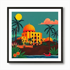 Islamic Architecture 2 Art Print