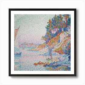 Boat In The Water 4 Art Print