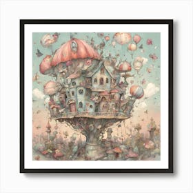 Fairytale House Art Print