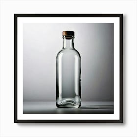 Firefly Transparent, Glass, Bottle, Simple, Smooth, Minimalistic, Rounded, Flat, Functional, Design, (10) Art Print