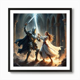 Knights Of The Round Table 5 Art Print