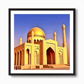 Islamic Mosque 6 Art Print