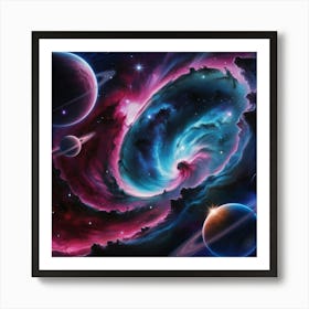 Nebula 4 Art Print