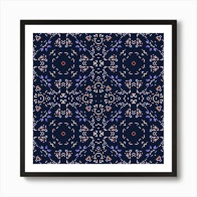 Floral Pattern 4 Art Print