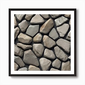 Realistic Stone Flat Surface For Background Use Trending On Artstation Sharp Focus Studio Photo (5) Art Print
