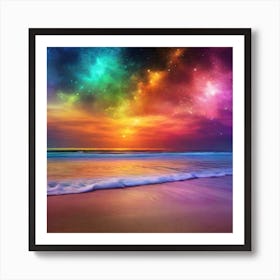 Rainbow Sky 1 Art Print