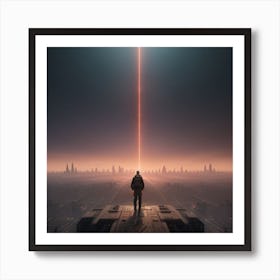 A Dystopian City Art Print