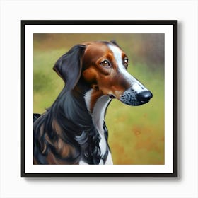 Wolfhound Canine Art Print