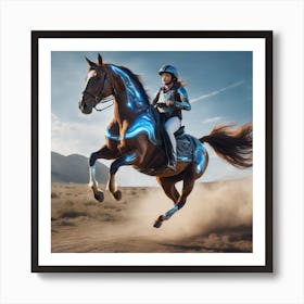 Equine Portrait Art Print