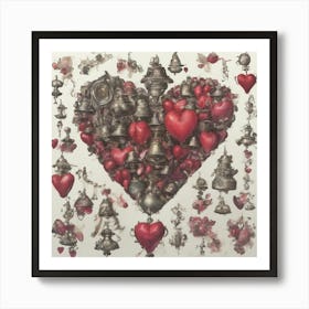 Valentine'S Heart Art Print