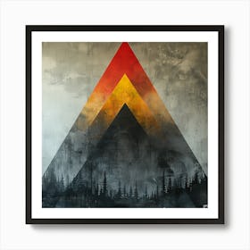 'The Mountain' - city wall art, colorful wall art, home decor, minimal art, modern wall art, wall art, wall decoration, wall print colourful wall art, decor wall art, digital art, digital art download, interior wall art, downloadable art, eclectic wall, fantasy wall art, home decoration, home decor wall, printable art, printable wall art, wall art prints, artistic expression, contemporary, modern art print, Art Print