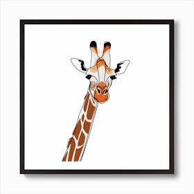 Giraffe 6 Art Print