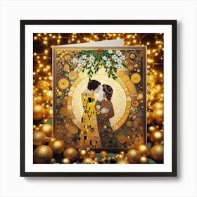 Kiss By Gustav Klimt 3 Art Print