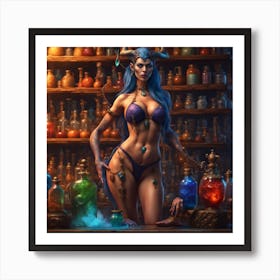 Sexy Witch 2 Art Print