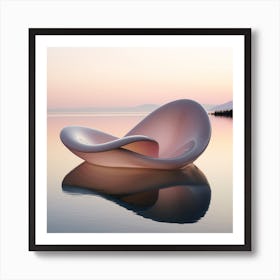 Shell Chair 1 Art Print