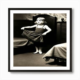 Dancing girl Art Print