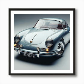 Porsche 911 Vintage Car  Art Print