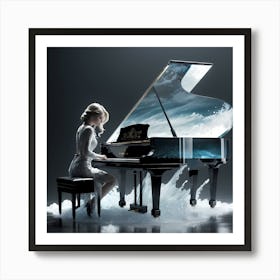 Taylor Swift Piano Art Print