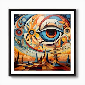 Eye Of The World 3 Art Print