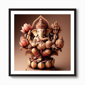 Ganesha 44 Art Print