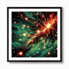 Radiant Sparks 17 1 Art Print