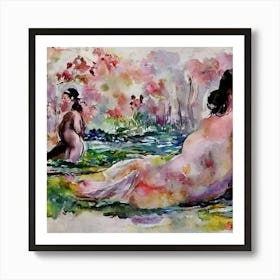 Nude Painting 1 Art Print