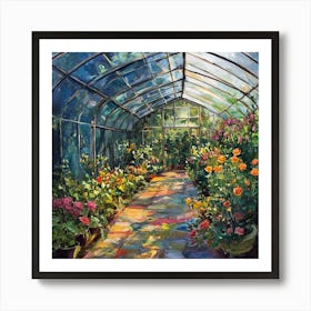 Greenhouse Art Art Print