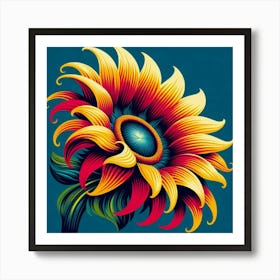 Sunflower Art Print