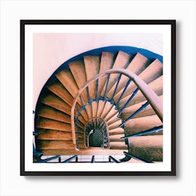 Escaliers Art Print