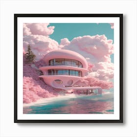 pink Art Art Print