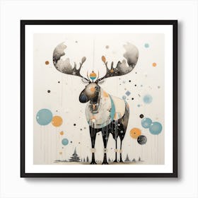 Moose Art Print