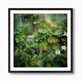 Green Wall Art Print