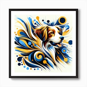 Brittany Spaniel 02 1 Art Print