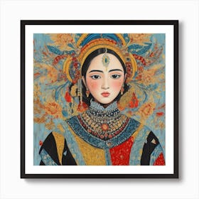 Chinese Woman Art Print