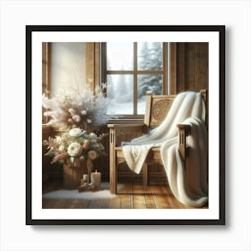 Winter Scene Art Print