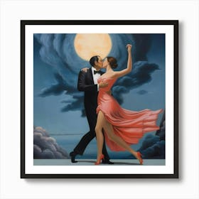 Moonlight Dance Art Print