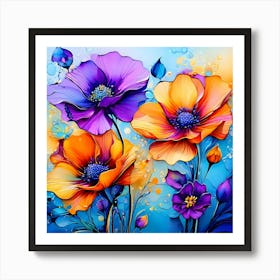 Poppies 4 Art Print