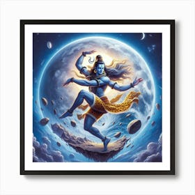 Lord Shiva 8 Art Print