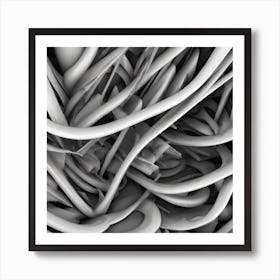 Wires Art Print