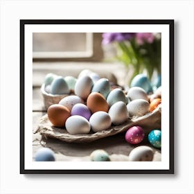 Easter Eggs 2 Art Print