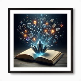 beautiful crystal Art Print