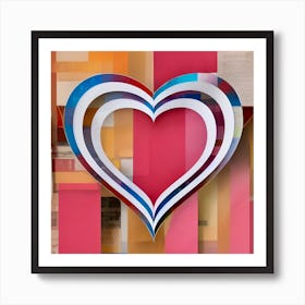 Heart Of Love Art Print