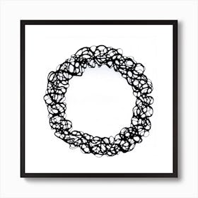 Circle Of Wires Art Print