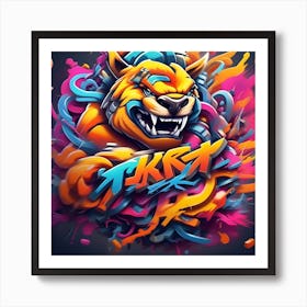 Graffiti Art 1 Art Print